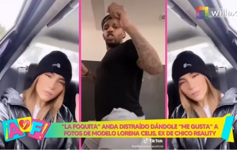 Jefferson Farfán entabla misteriosa amistad con modelo Lorena Celis