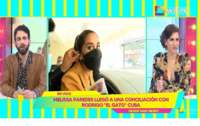 Abogada de Melissa Paredes: "El menaje se ha quedado con el señor Cuba"