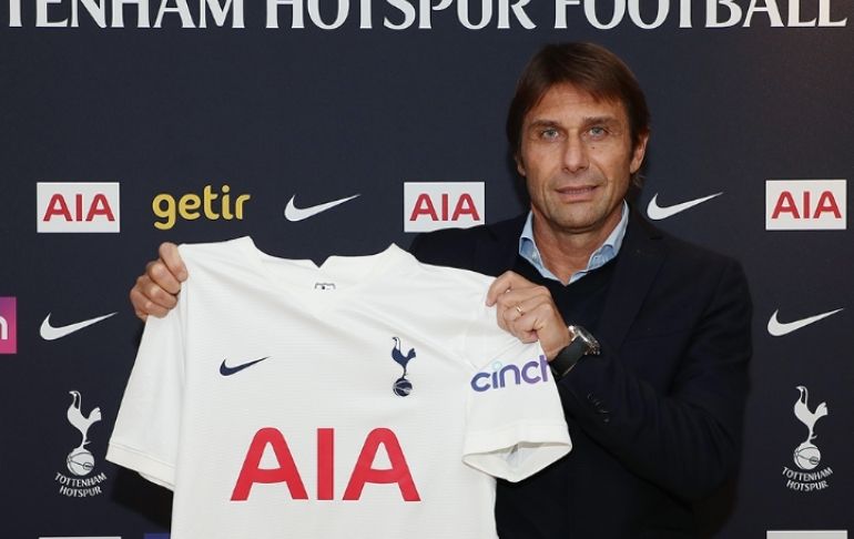 Conte tras su llegada al Tottenham: "Ser entrenador de este equipo es un orgullo"
