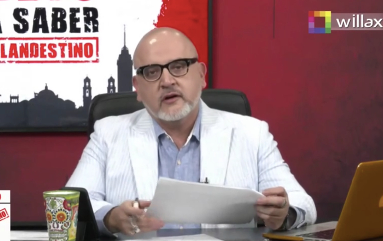 Beto Ortiz: "Christian Hudtwalcker hizo bien en poner en su lugar al faltoso de Alex Flores"