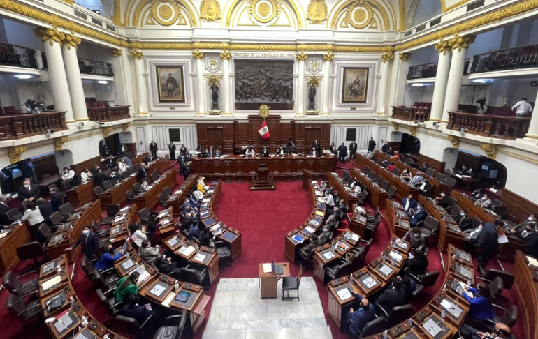 Portada: Congreso le otorga voto de confianza al Gabinete Mirtha Vásquez