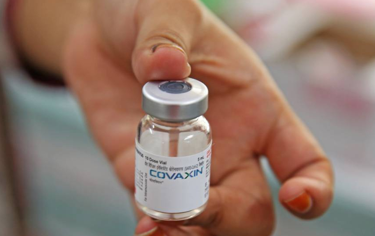 Portada: Vacuna india Covaxin ofrece un 77,8 % de eficacia contra el coronavirus