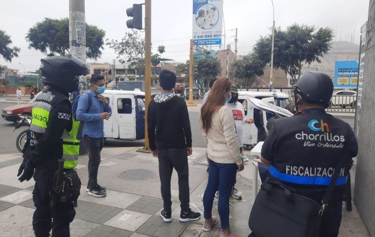 Chorrillos: Denuncian que municipalidad intervino una mesa de recolección de firmas en contra de la asamblea constituyente