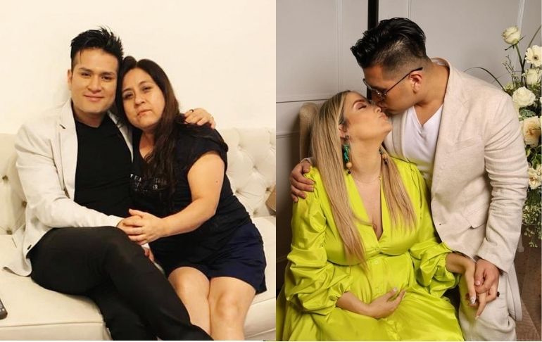 Deyvis Orosco afirmó que su madre estuvo en el baby shower