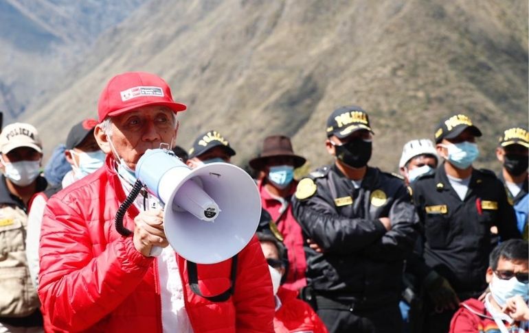 Portada: Las Bambas: Ministro González señaló que "la empresa es la responsable de todo lo que está pasando" | VIDEO