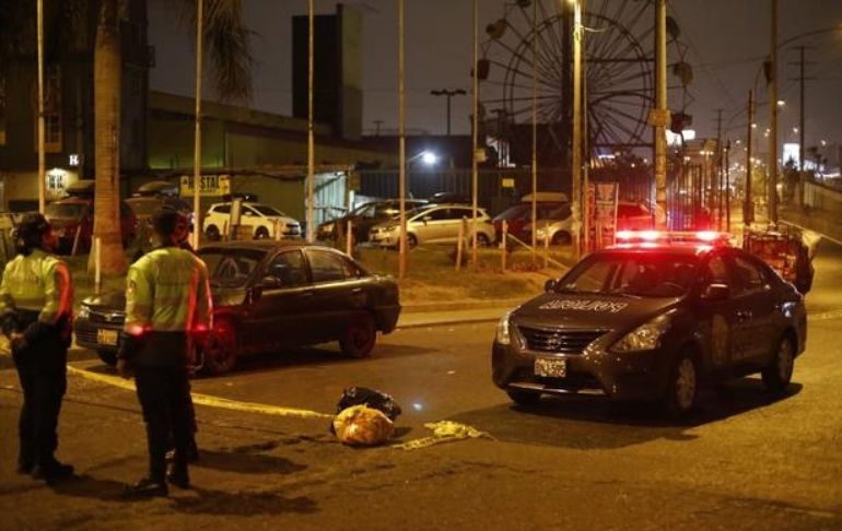 Independencia: Taxista fue baleado por chofer que chocó su vehículo