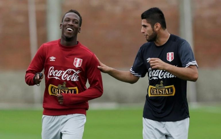 Luis Advíncula y Carlos Zambrano llegaron a Lima para unirse a la Selección Peruana | VIDEO