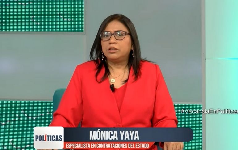 Mónica Yaya sobre Francke y Torres: "Usaron nuestro dinero para contratar a sus familiares" | VIDEO