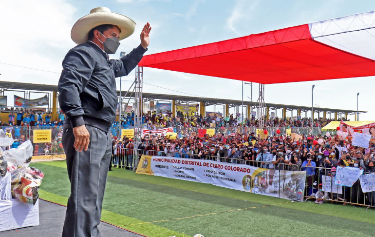 Pedro Castillo anuncia destrabe del proyecto Majes Siguas II