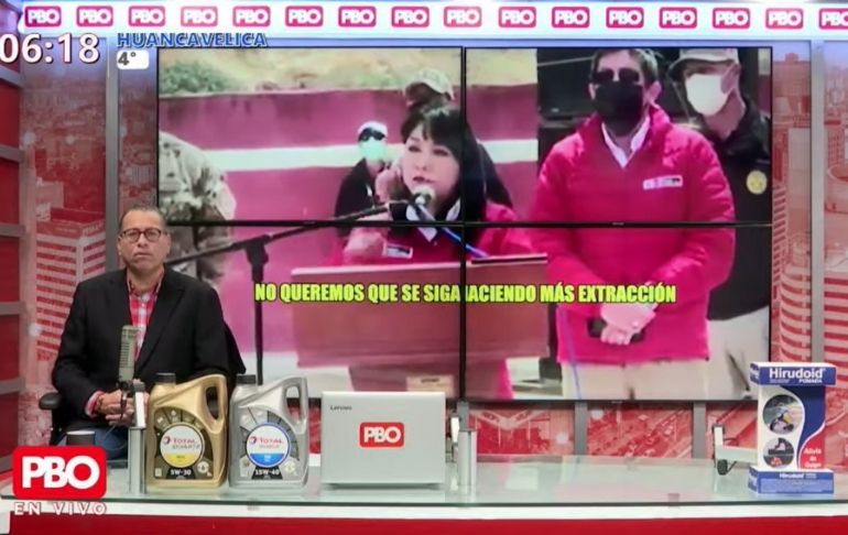 Butters sobre Vásquez: "Se fue a Ayacucho a cerrar minas como si fuera la prioridad del Gobierno"