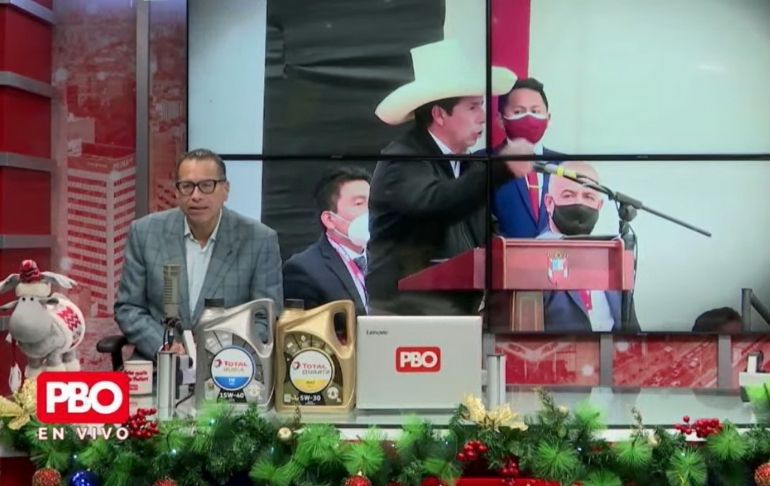 Phillip Butters sobre Pedro Castillo: "Tiene una cantidad de estupideces en la cabeza"