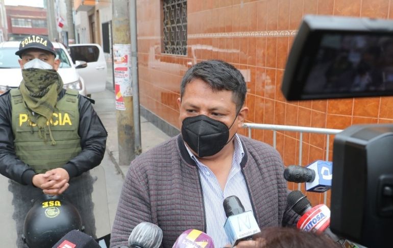Portada: Richard Rojas declaró ante la fiscalía por presunto financiamiento ilícito a Perú Libre