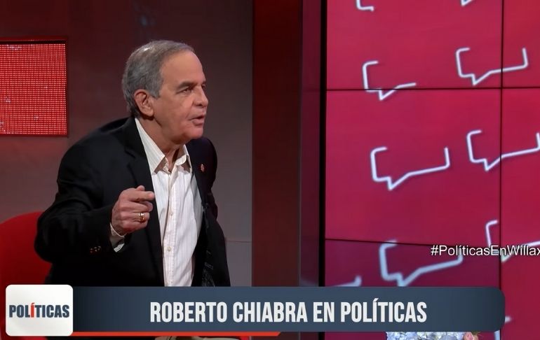 Roberto Chiabra sobre cese de comandantes generales: "Afecta la moral de las FF.AA." | VIDEO