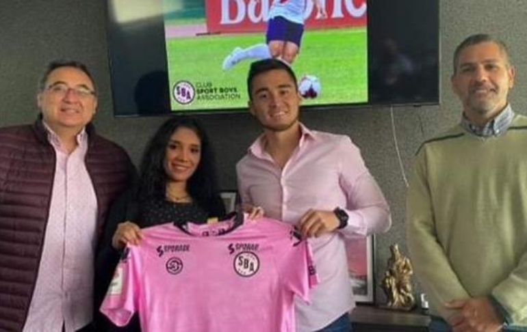 Rodrigo Cuba se convierte en el nuevo jugador del Sport Boys