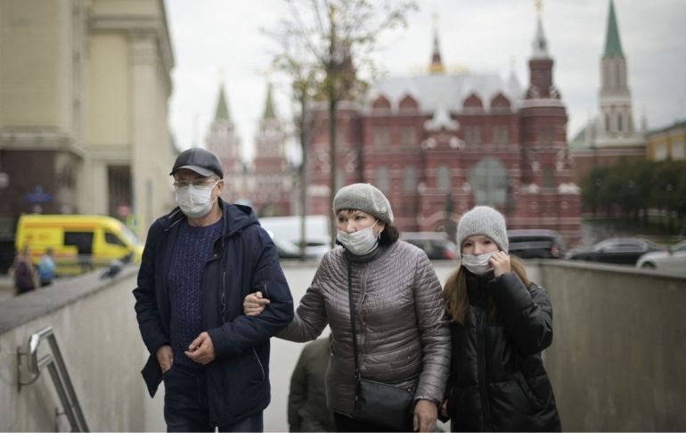 Rusia: 40 123 nuevos casos de COVID-19 y 1 123 muertes en un solo día