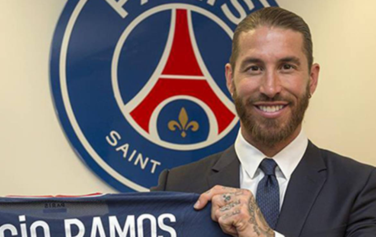 PSG plantea rescindir contrato de Sergio Ramos, según prensa francesa