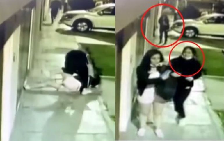 Portada: Santa Anita: Dos mujeres golpearon y lanzaron al suelo a joven para robarle