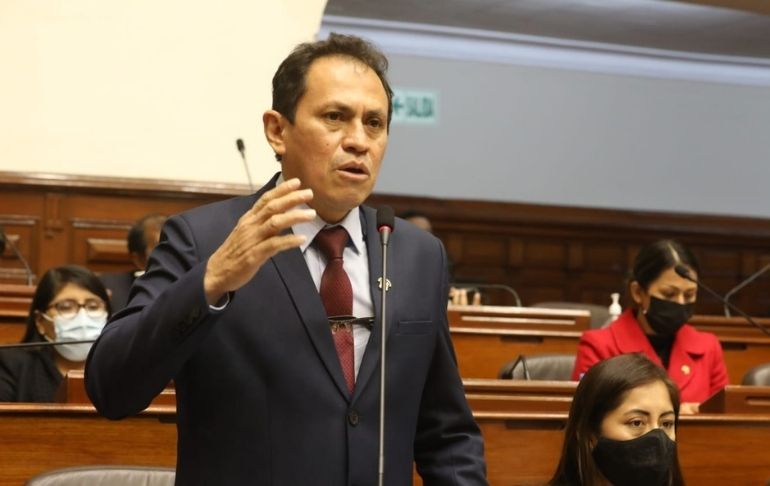 Segundo Montalvo en contra de dar voto de confianza: "El premier debe ser alguien de Perú Libre"