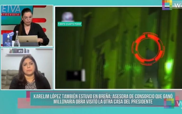 Graciela Villasís: "Karelim López Arredondo nos dijo que no conocía a Pedro Castillo"