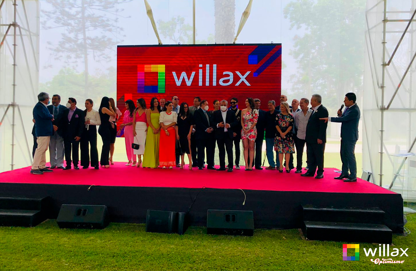 Preventa Willax 2022 reunió a las principales figuras del canal