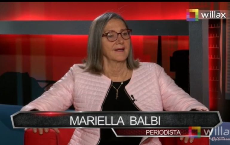 Mariella Balbi sostiene que renuncia de Luis Barranzuela demoró porque Castillo debió haber tenido presión de Cerrón