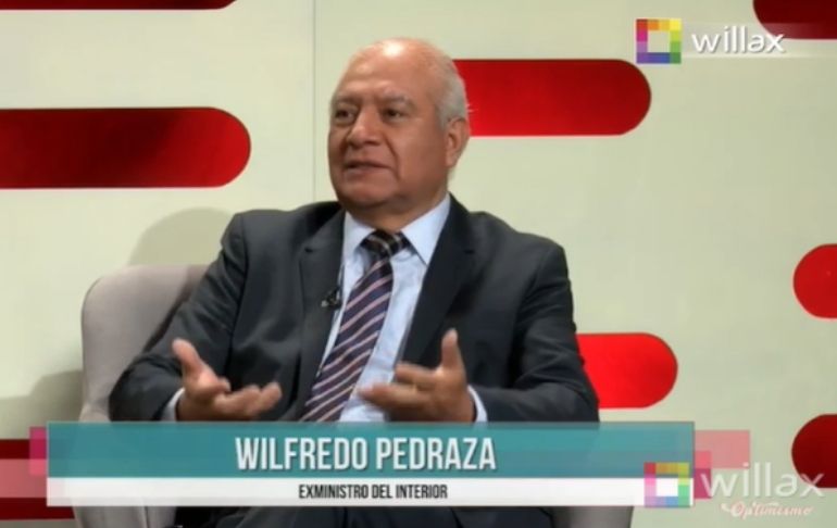 Wilfredo Pedraza: "Luis Barranzuela no era idóneo para el cargo"