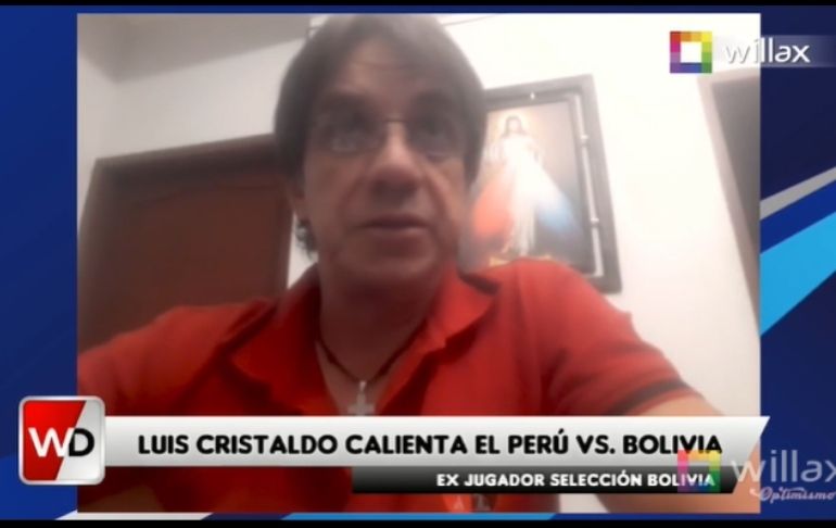 Portada: Luis Cristaldo, exmundialista boliviano: "Perú es más que Bolivia, pero eso no marca diferencia"