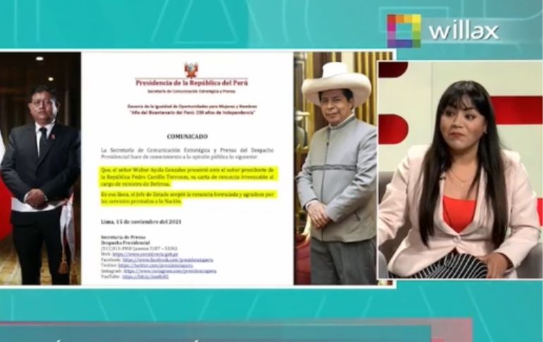 Congresista Vivian Olivos: "Estamos ante un clientelismo chotano, que es peor que una repartija"