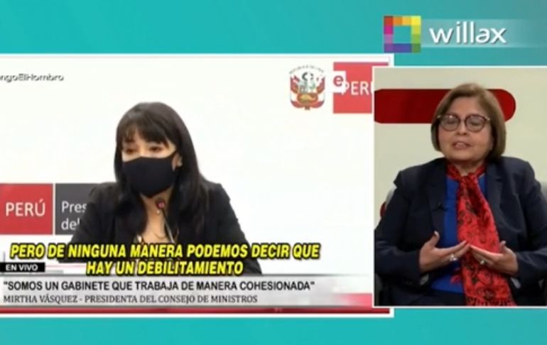 Fabiola Morales: "Nosotros creemos que Mirtha Vásquez es un Guido Bellido vestido de mujer y con modales distintos"