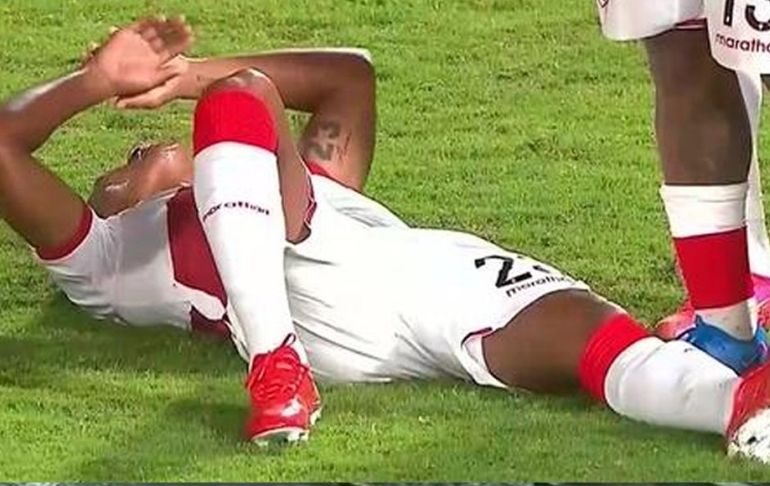 Club América informa que Pedro Aquino sufrió una lesión muscular y no se sabe cuanto tardará su recuperación