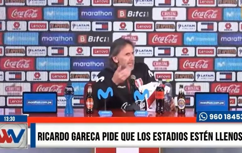 Portada: Ricardo Gareca pide que los estadios estén llenos: “Nosotros lo necesitamos y la gente lo necesita” [VIDEO]