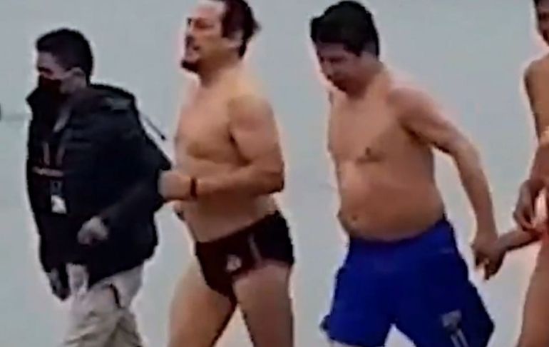 Chorrillos: Pedro Castillo fue captado corriendo en la Playa Agua Dulce con el ex rector de universidad Las Américas que perdió la licencia de funcionamiento