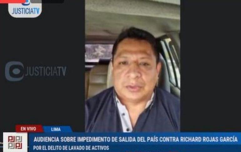 Richard Rojas: Poder Judicial amplió a un año el impedimento de salida del país para la mano derecha de Vladimir Cerrón