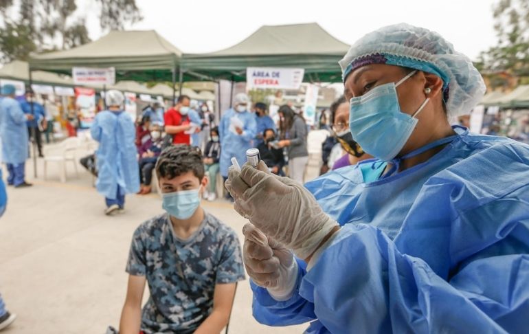 Minsa: Perú aplicó más de 40 millones 500 mil dosis de vacuna COVID-19