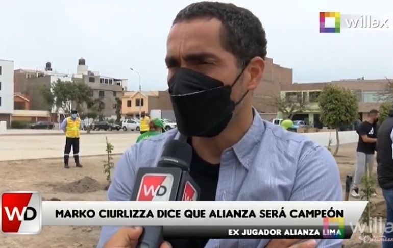 Marko Ciurlizza sobre la segunda final: "Estoy seguro que Alianza Lima dará todo y se quedará con el título"
