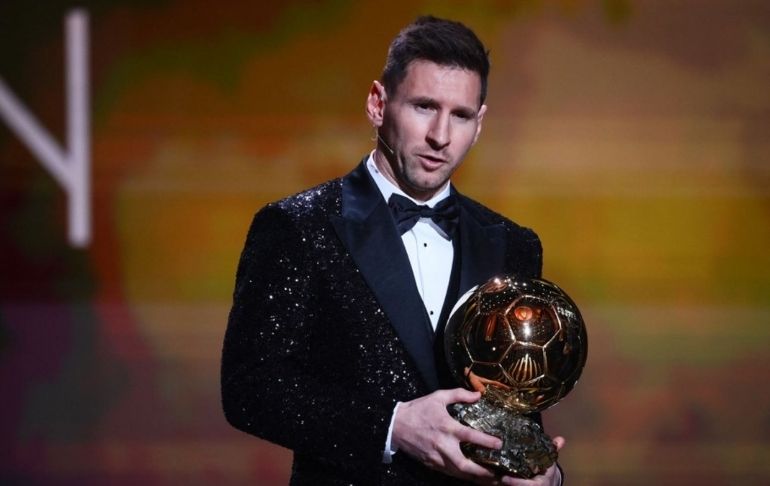 Portada: Lionel Messi gana su séptimo Balón de Oro