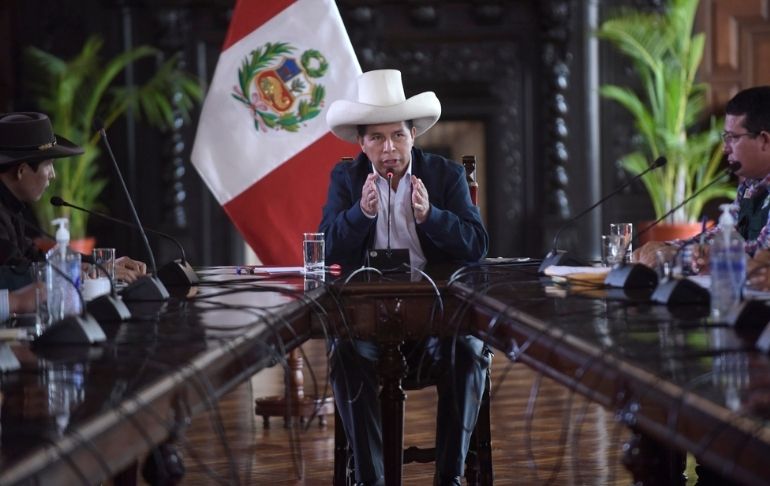 Portada: Pedro Castillo: "Hay que declarar en emergencia la agricultura nacional"