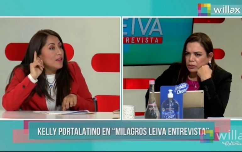 Kelly Portalatino: No veo problema que Pedro Castillo solicite lealtad a los militares