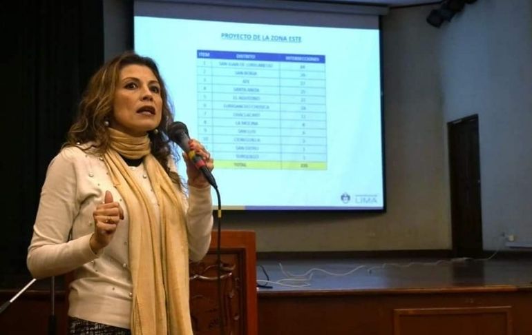 Nueva jefa de Sutran, Doris Alzamora Chamorro, registra tres denuncias por robo