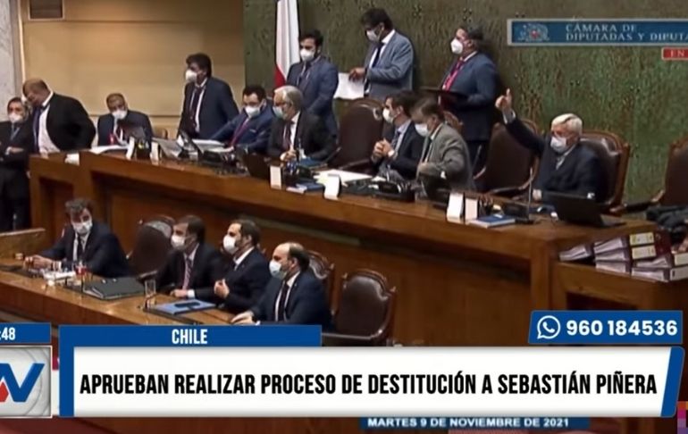 Chile: Cámara de Diputados aprobó realizar un proceso de destitución a Sebastián Piñera por caso Papeles de Pandora [VIDEO]