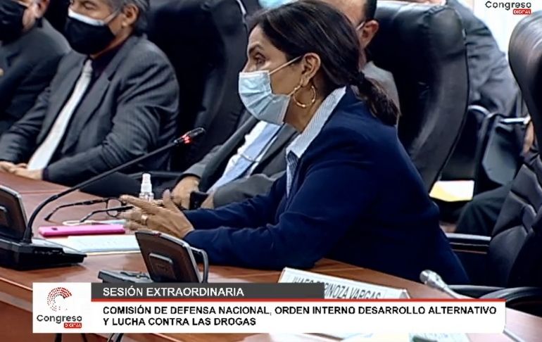 Comisión de Defensa: Patricia Juárez pidió solicitar las facultades de comisión investigadora sobre caso de los ascensos