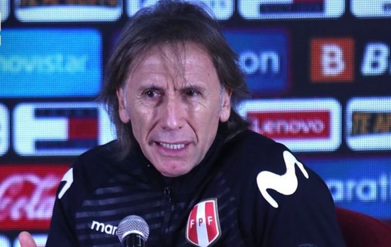 Portada: Ricardo Gareca: “Nosotros lo que analizamos es que Perú depende de Perú"