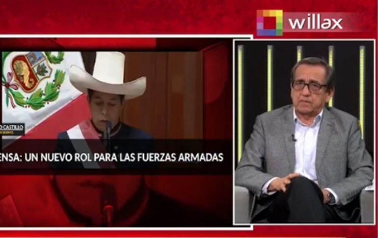 Jorge del Castillo: Pedro Castillo ha violado el artículo 172 de la Constitución sobre los nombramientos