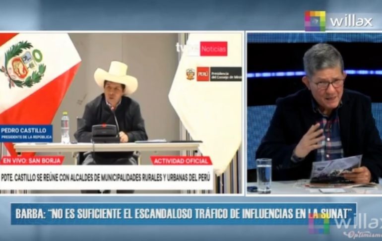 José Barba Caballero: "Es un imperativo cívico, ético y moral echar a los Dinámicos del Centro de Palacio de Gobierno"