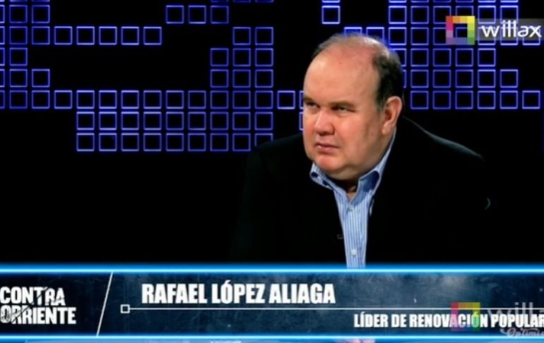 Rafael López Aliaga: "Si en 4 años el Perú termina siendo Venezuela, le cargaré la culpa a Verónika Mendoza"