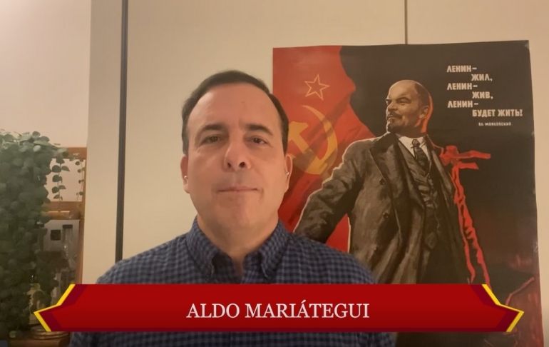 A. Mariátegui: "Los cojudignos siguen con la necedad de la dignidad antes que las condiciones económicas"