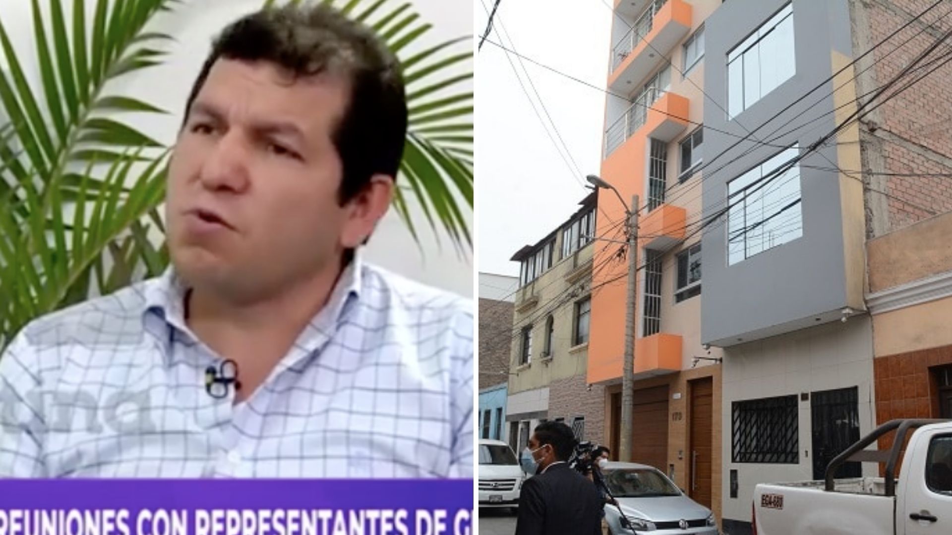Portada: Dueño de casa de Breña ofreció "primicias" y "titulares" para evitar difusión de reportaje sobre reuniones clandestinas de Pedro Castillo