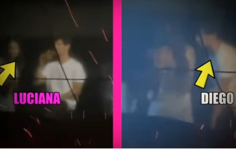 Luciana Fuster es captada saliendo de fiesta con Diego Rodríguez | VIDEO