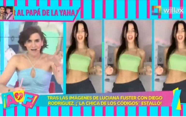 Portada: Gigi Mitre sobre Luciana Fuster: "Ha saltado como si tuviese tremendo rabo de paja"