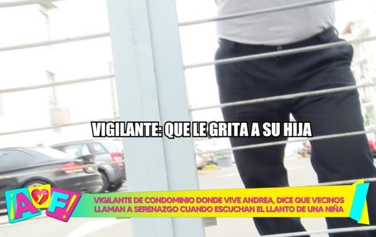 Vecinos llaman a Serenazgo por constantes gritos de Andrea contra su hija, asegura vigilante